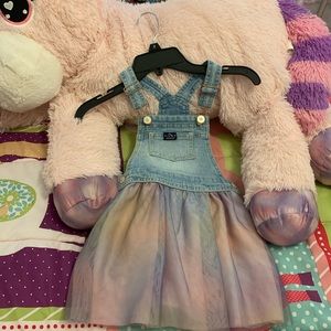 4T Jordache Overall Dress with Tutu